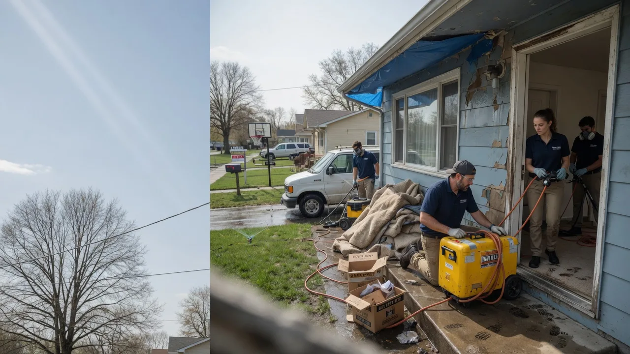 Basement Flood Cleanup in Marmarth, ND near me